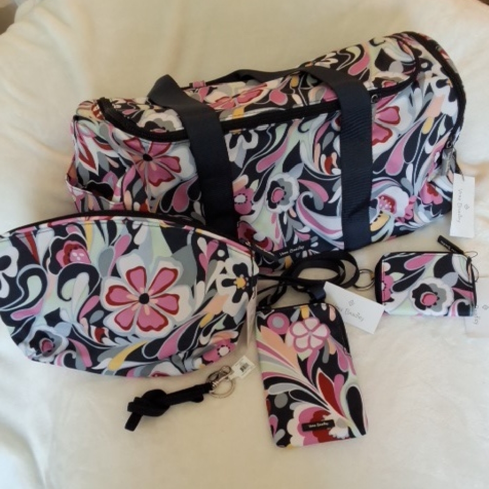 Vera Bradley 5-PC Mod Paisley Set NWT!